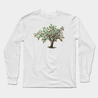 January birthday apple tree Long Sleeve T-Shirt